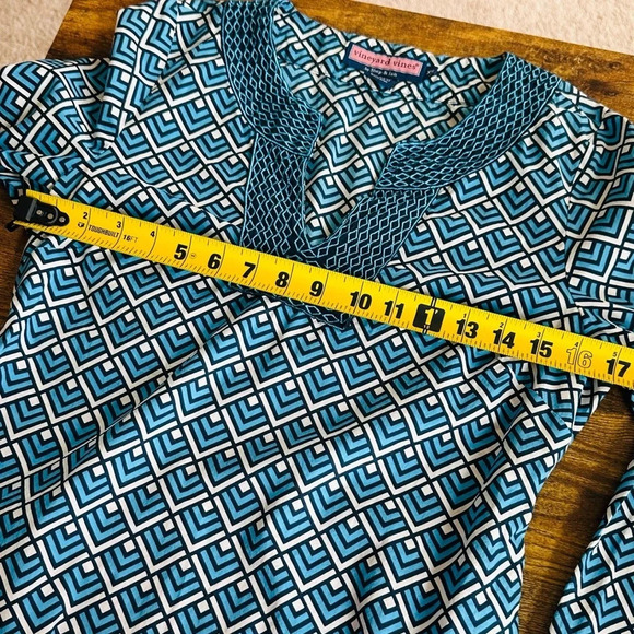 Vineyard Vines Island Block Tunic - Size XS - Picture 10 of 11